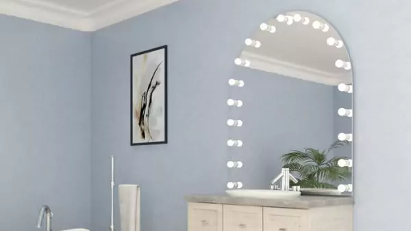 Thumbnail of a gleaming mirror and luminous lights, symbolizing luxury and refinement.